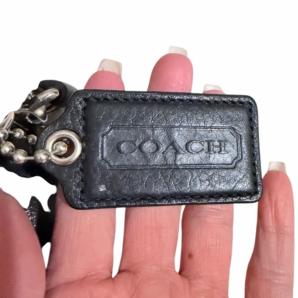 COACH Hobo 14142m Brooke Black Leather Shoulder Bag - Picture 6 of 7